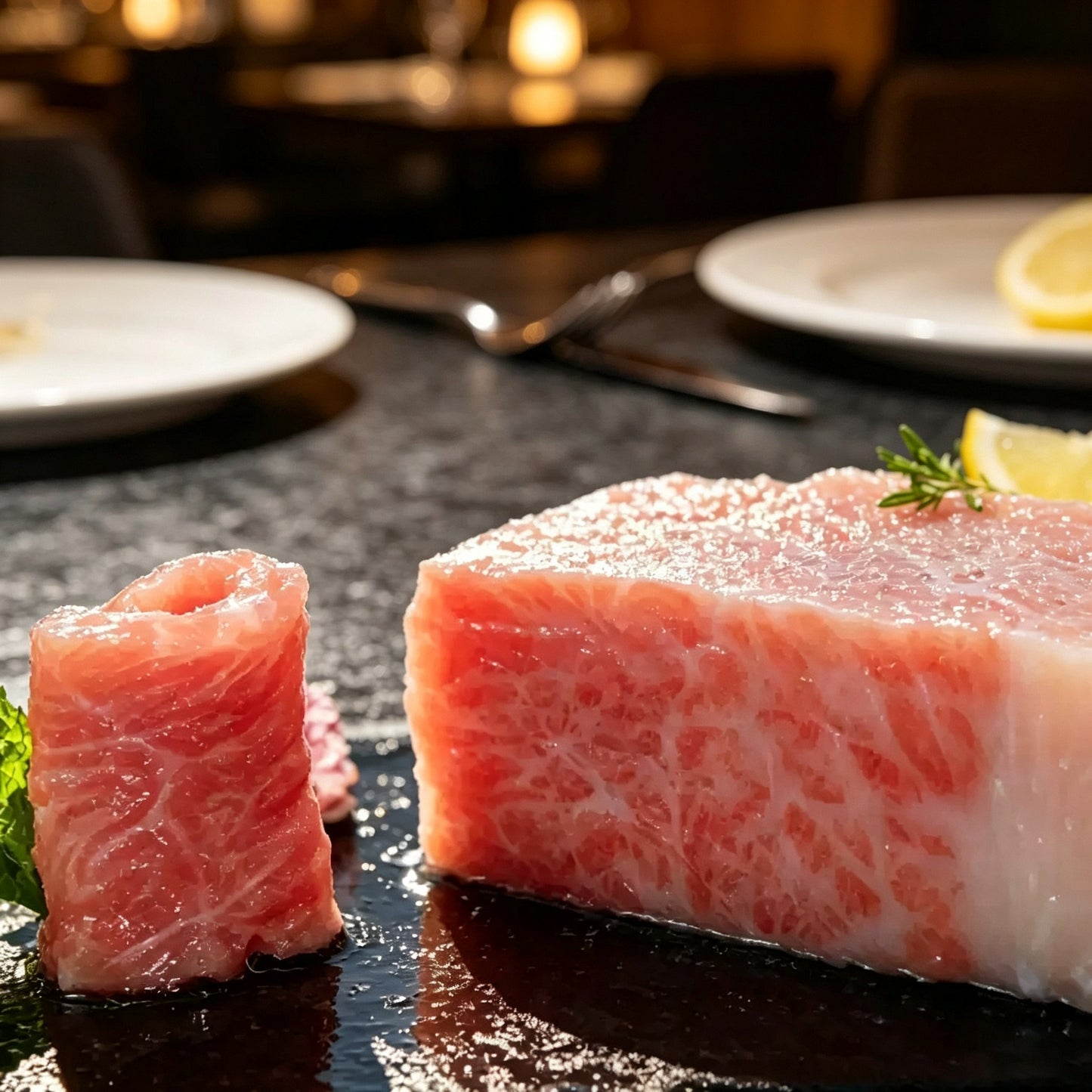 Sashimi-Grade Bluefin Tuna Chunks