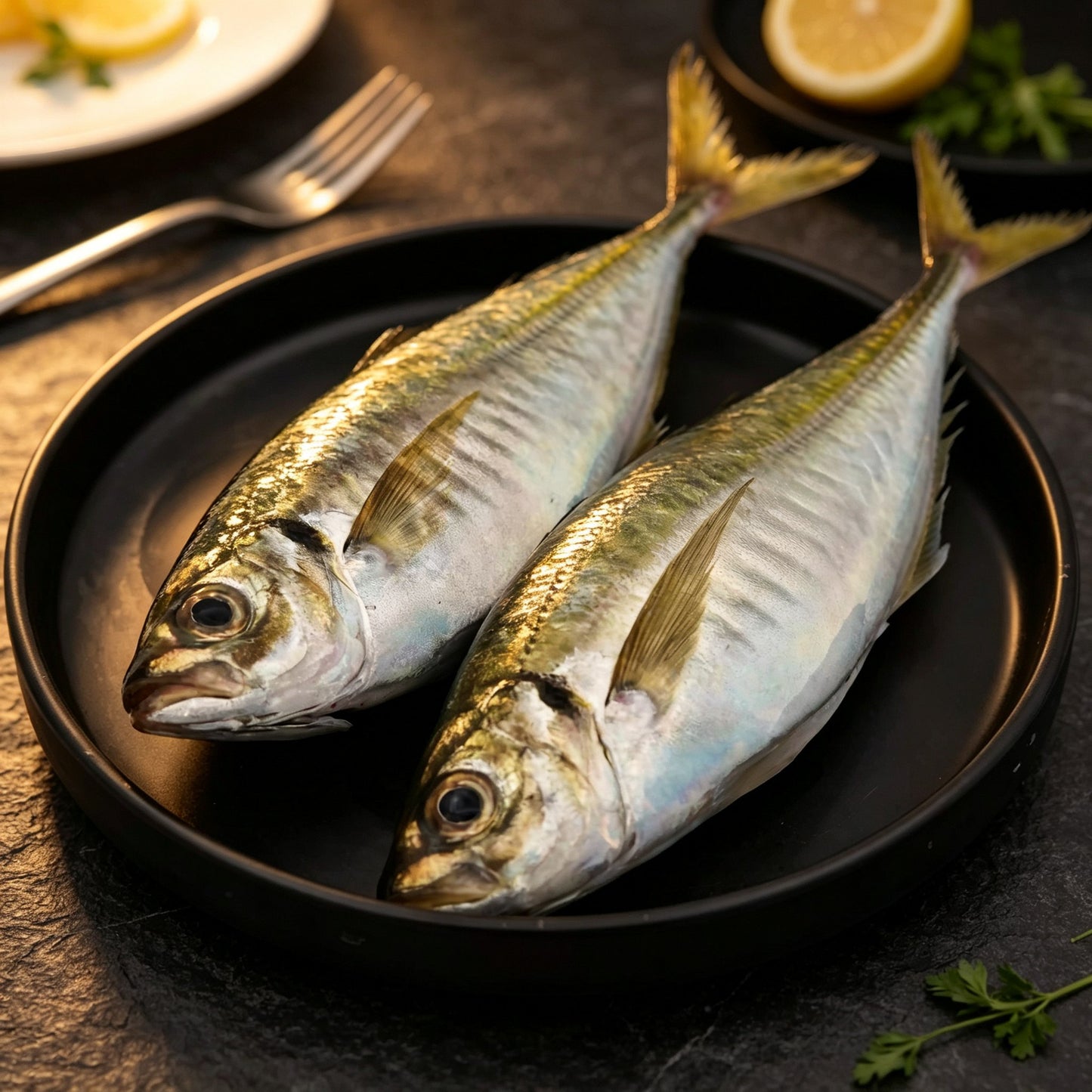 Frozen Farm-Raised Small Horse Mackerel