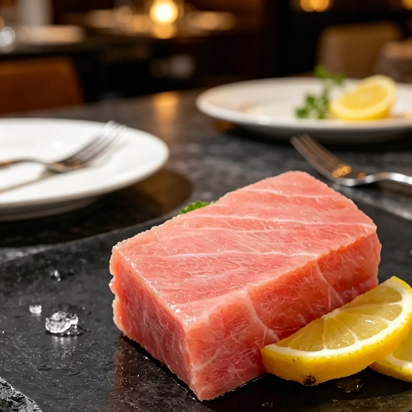 Sashimi-Grade Bluefin Tuna Chunks