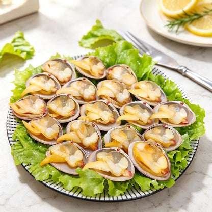 Frozen Sand-Free Large Yellow Clams