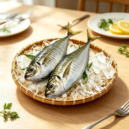 Frozen Farm-Raised Small Horse Mackerel