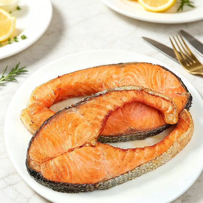 Frozen Salmon Steaks
