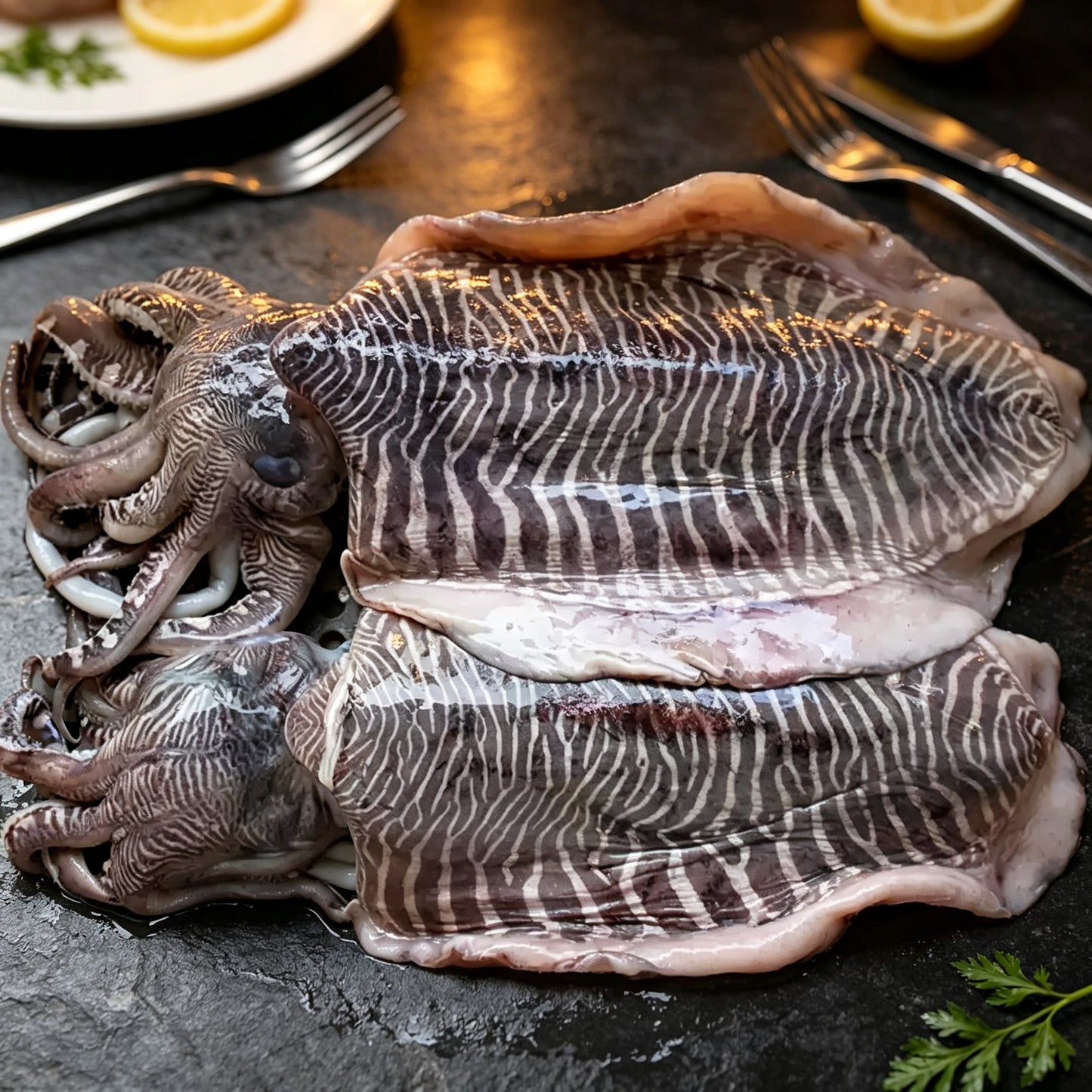 Frozen Giant Cuttlefish
